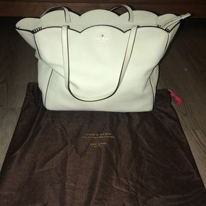 Kate Spade Scalloped Mint Purse